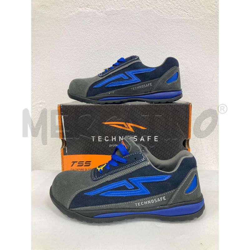 SCARPE UOMO TECHNOSAFE GRIGIE BLU  | Mercatino dell'Usato Gazzada schianno 1