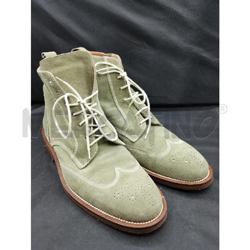 SCARPE UOMO TONY FARGO SCAMOSCIATO VERDE | Mercatino dell'Usato Gazzada schianno 1