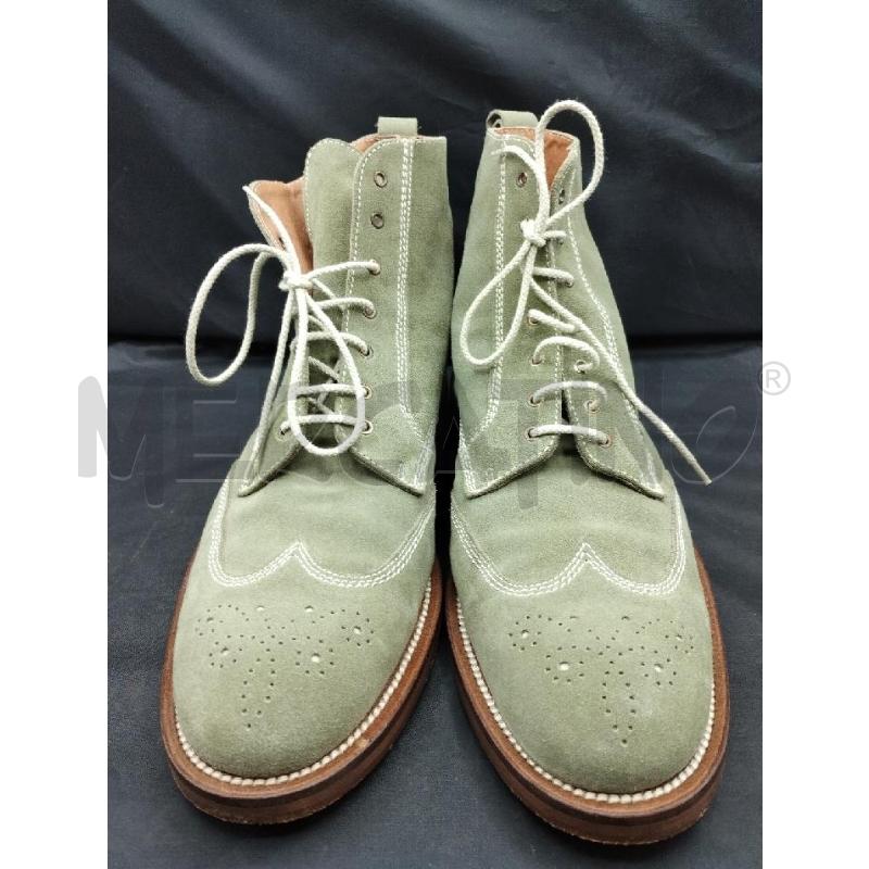 SCARPE UOMO TONY FARGO SCAMOSCIATO VERDE | Mercatino dell'Usato Gazzada schianno 3