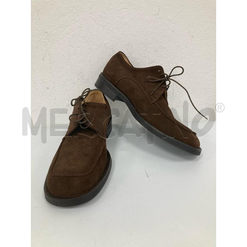SCARPE UOMO WILLIAMS PELLE MARRONI | Mercatino dell'Usato Gazzada schianno 1