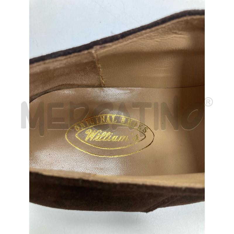 SCARPE UOMO WILLIAMS PELLE MARRONI | Mercatino dell'Usato Gazzada schianno 5