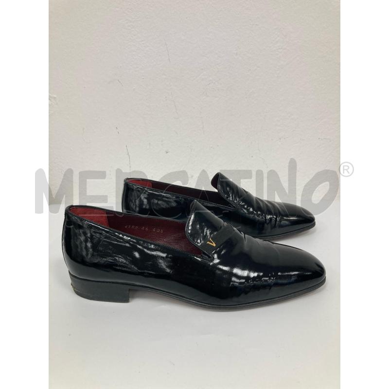SCARPE VALENTINO NERE LUCIDE  | Mercatino dell'Usato Gazzada schianno 1