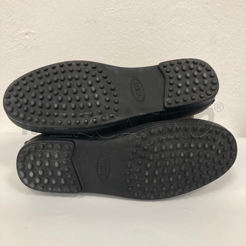 SCARPONI UOMO TOD'S CAMOSCIO MARRONE | Mercatino dell'Usato Gazzada schianno 4