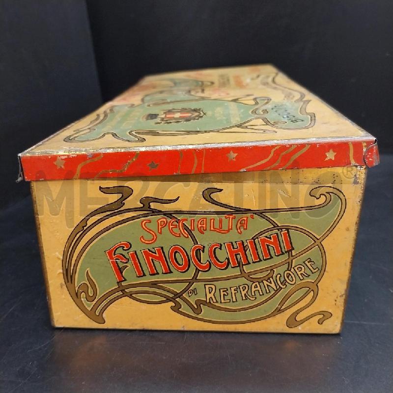 SCATOLA LATTA D'EPOCA PASTICCERIA MAGGIORA | Mercatino dell'Usato Gazzada schianno 4