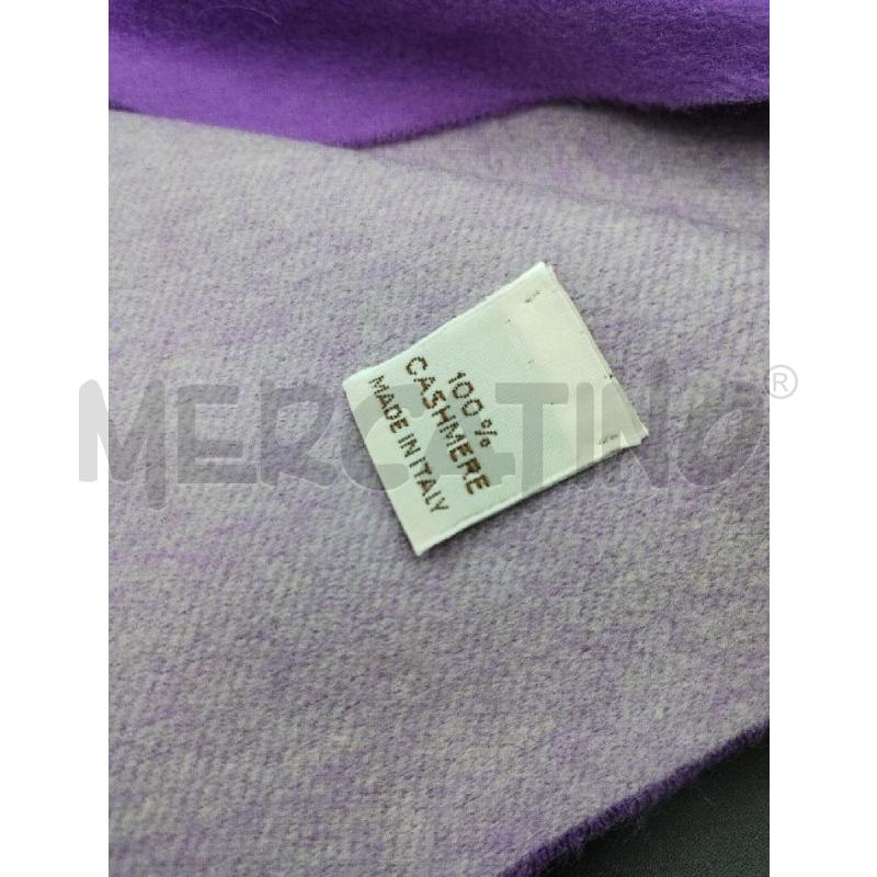 SCIARPA DONNA COLOMBO VIOLA CARTELLINO | Mercatino dell'Usato Gazzada schianno 3