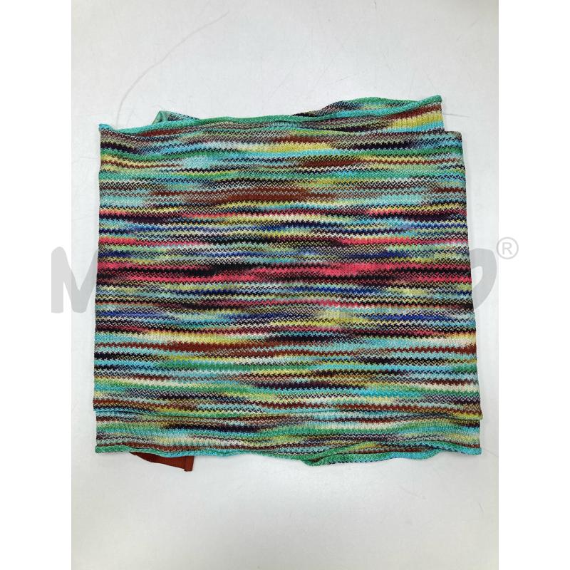 SCIARPA DONNA MISSONI RIGHE VERDI FUXIA MARRONE | Mercatino dell'Usato Gazzada schianno 1