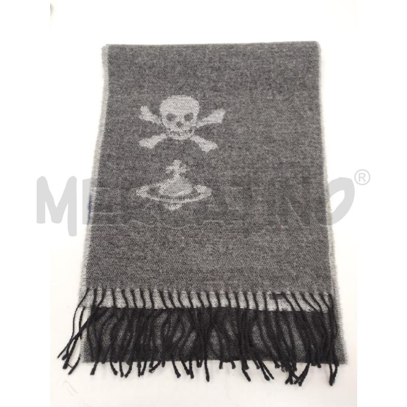 SCIARPA DONNA VIVIENNE WESTWOOD GRIGIA | Mercatino dell'Usato Gazzada schianno 1