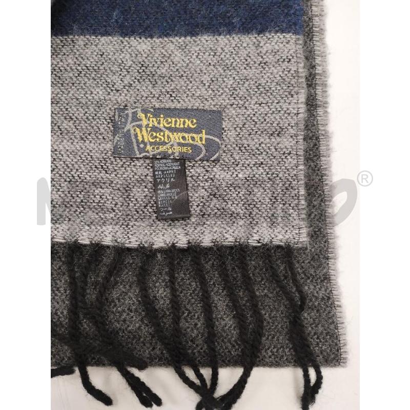 SCIARPA DONNA VIVIENNE WESTWOOD GRIGIA | Mercatino dell'Usato Gazzada schianno 2