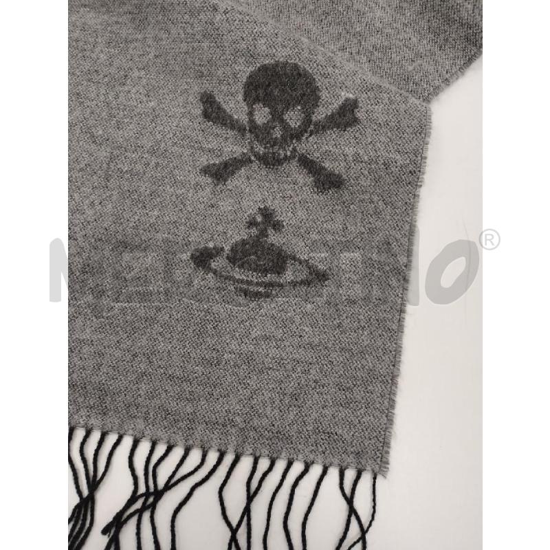 SCIARPA DONNA VIVIENNE WESTWOOD GRIGIA | Mercatino dell'Usato Gazzada schianno 3