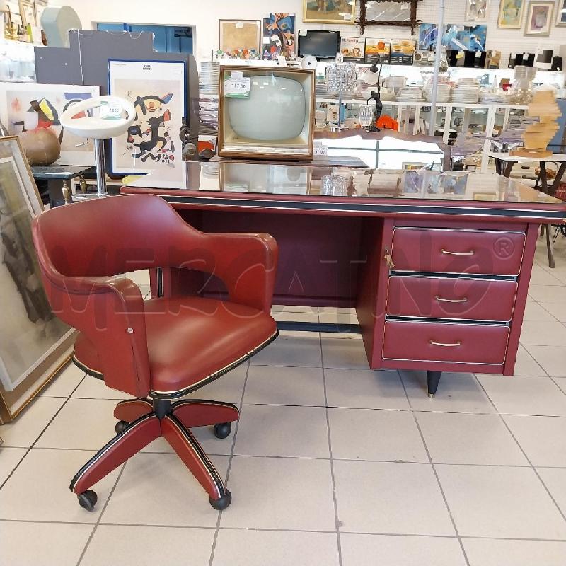 SCRIVANIA + POLTRONA UMBERTO MASCAGNI  | Mercatino dell'Usato Gazzada schianno 1