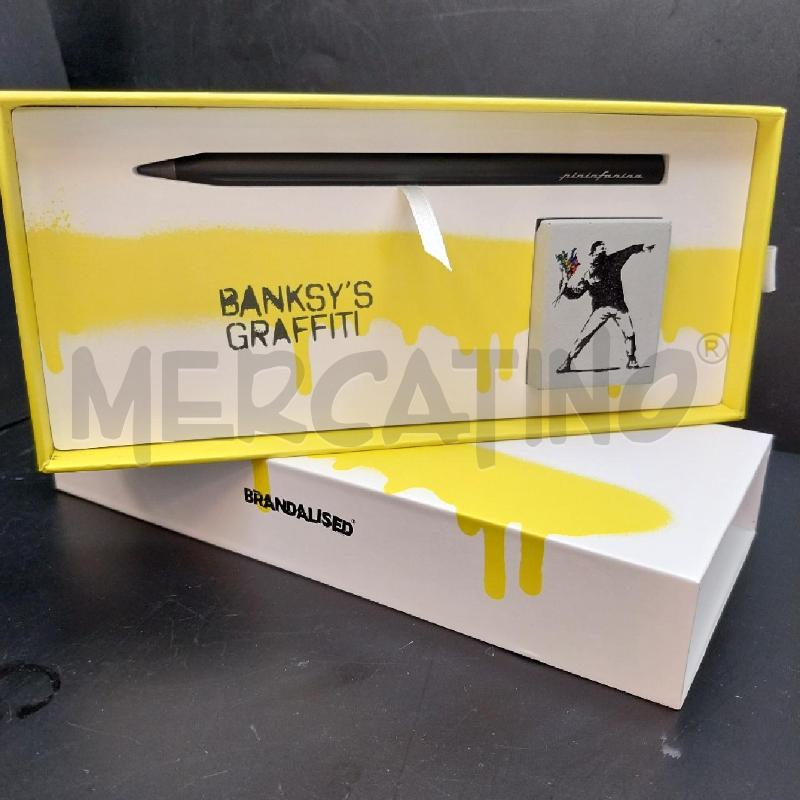 SET MATITA BANKSY'S GRAFFITI | Mercatino dell'Usato Gazzada schianno 1
