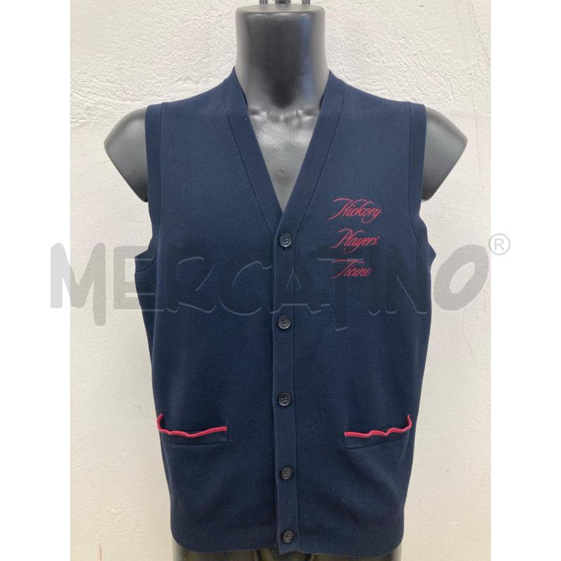 SMANICATO UOMO HUGO BOSS BLU SCRITTA ROSSA | Mercatino dell'Usato Gazzada schianno 1