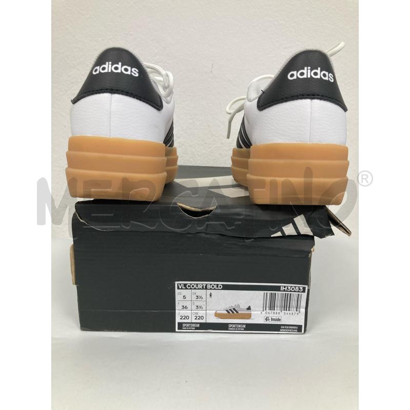 SNEAKERS ADIDAS BIANCHE   | Mercatino dell'Usato Gazzada schianno 3