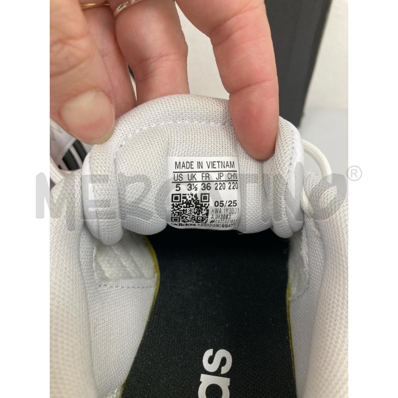 SNEAKERS ADIDAS BIANCHE   | Mercatino dell'Usato Gazzada schianno 5