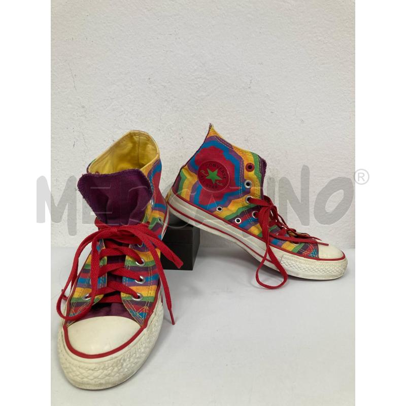 SNEAKERS ALL STAR TELA ARCOBALENO STILE TIE-DYE  | Mercatino dell'Usato Gazzada schianno 1