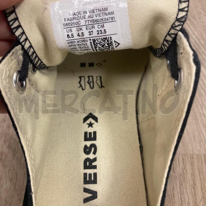 SNEAKERS DONNA ALL STAR NERE PARA ALTE | Mercatino dell'Usato Gazzada schianno 5