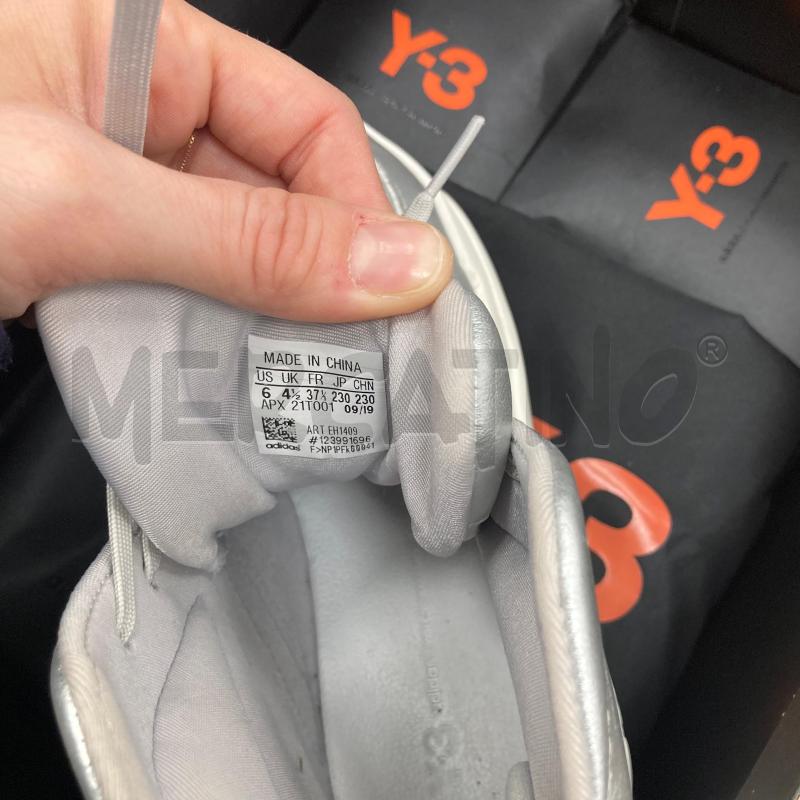 SNEAKERS DONNA ARGENTATE Y3 | Mercatino dell'Usato Gazzada schianno 4