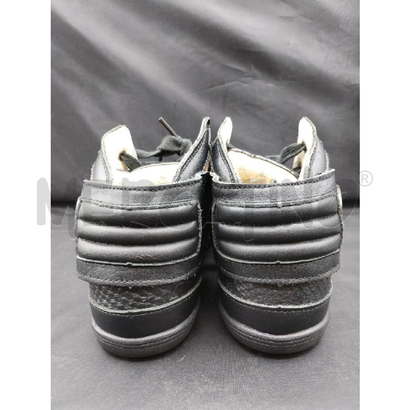 SNEAKERS DONNA BARONS PAPILLOM NERO INSERTO CAVALLINO LEOPARDATO | Mercatino dell'Usato Gazzada schianno 2