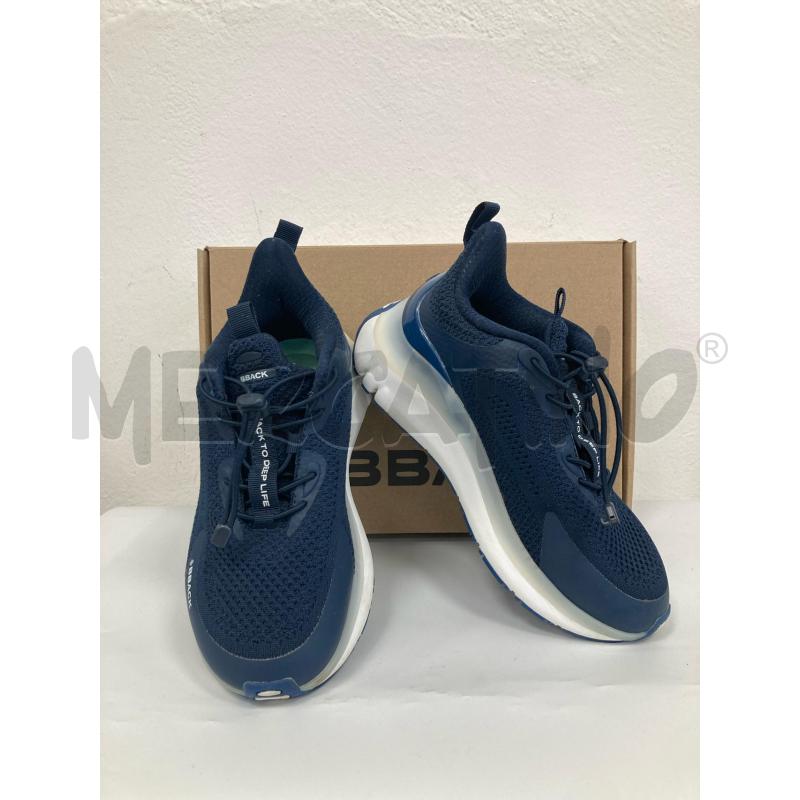 SNEAKERS DONNA BBACK BLU  | Mercatino dell'Usato Gazzada schianno 1