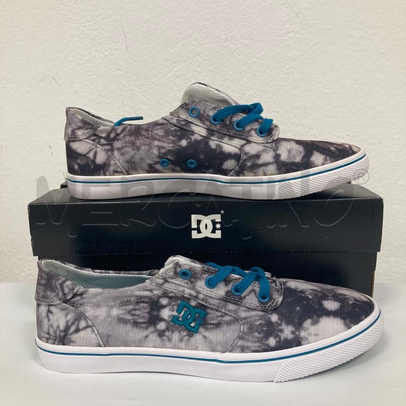SNEAKERS DONNA DC GRIGIO AZZURRO | Mercatino dell'Usato Gazzada schianno 1