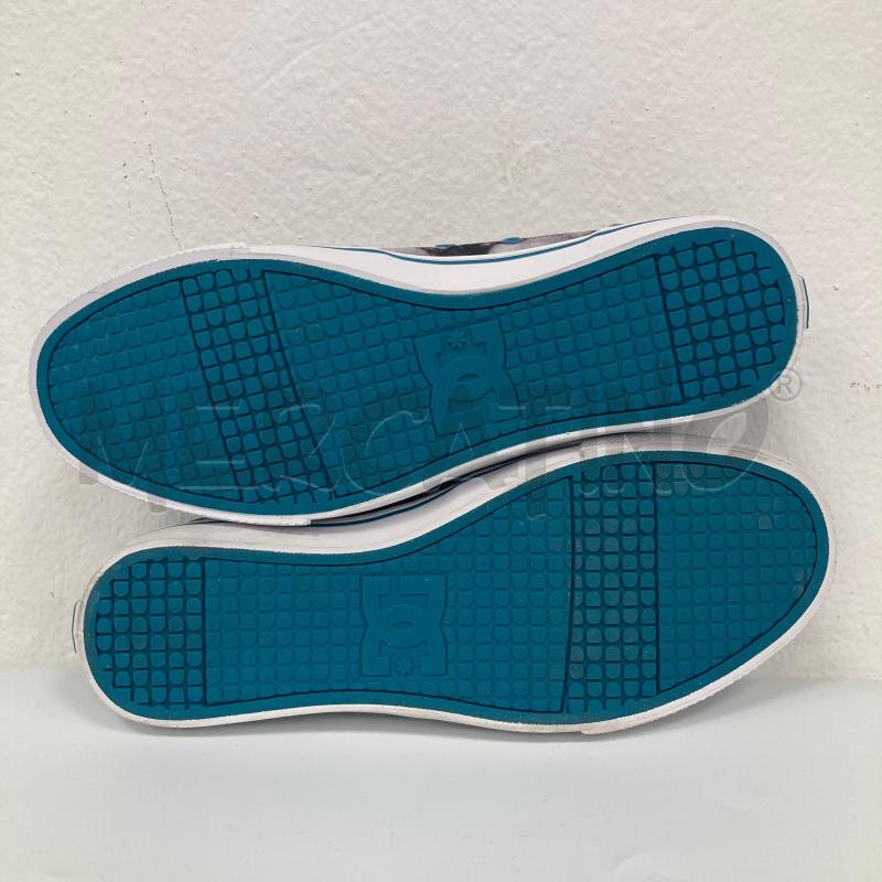 SNEAKERS DONNA DC GRIGIO AZZURRO | Mercatino dell'Usato Gazzada schianno 4