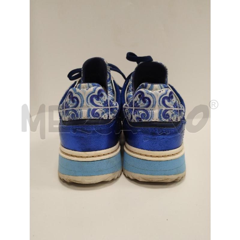 SNEAKERS DONNA DOLCE & GABBANA BLU | Mercatino dell'Usato Gazzada schianno 3