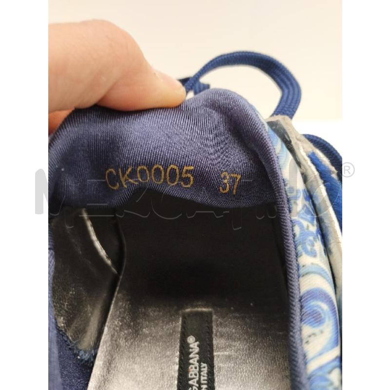 SNEAKERS DONNA DOLCE & GABBANA BLU | Mercatino dell'Usato Gazzada schianno 5
