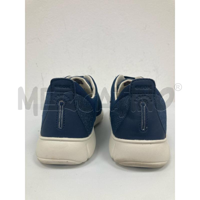SNEAKERS DONNA GEOX BLU  | Mercatino dell'Usato Gazzada schianno 3