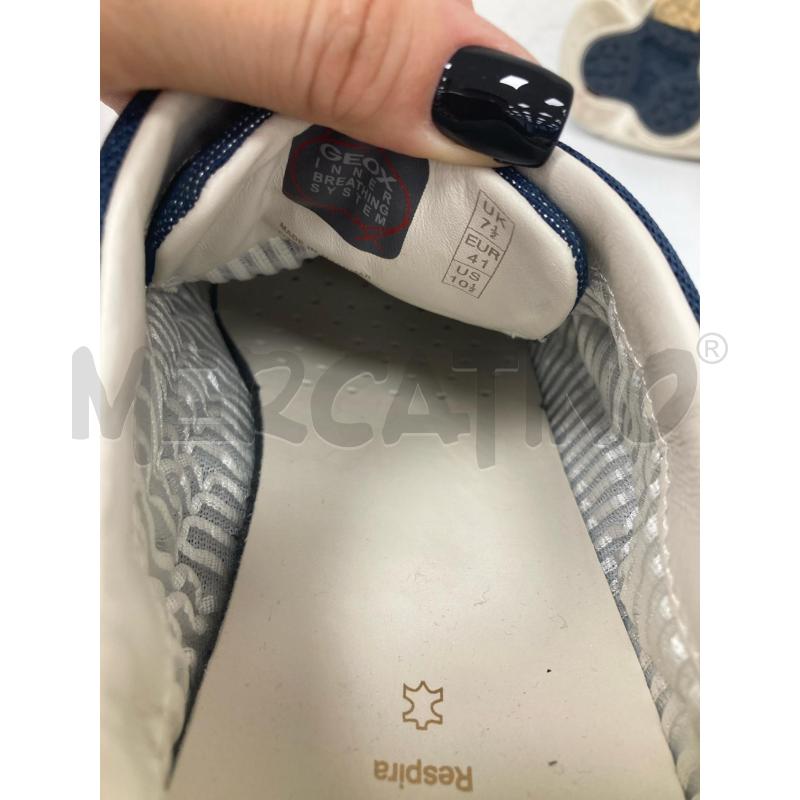 SNEAKERS DONNA GEOX BLU  | Mercatino dell'Usato Gazzada schianno 5