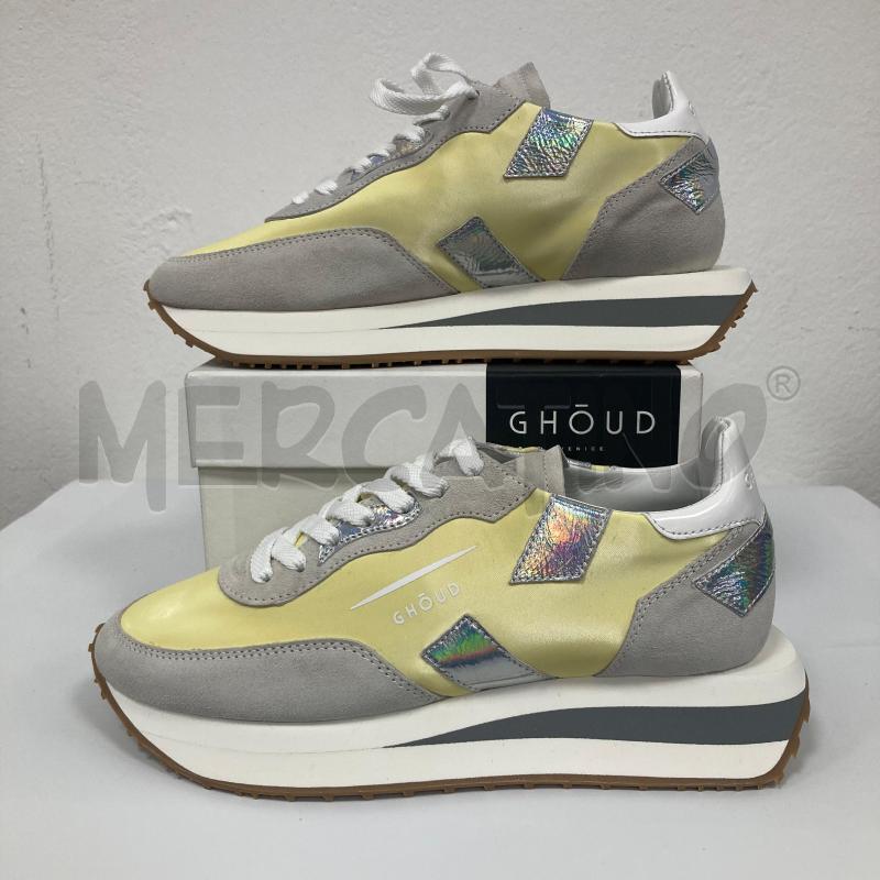 SNEAKERS DONNA GHOUD GIALLE BIANCHE  | Mercatino dell'Usato Gazzada schianno 1