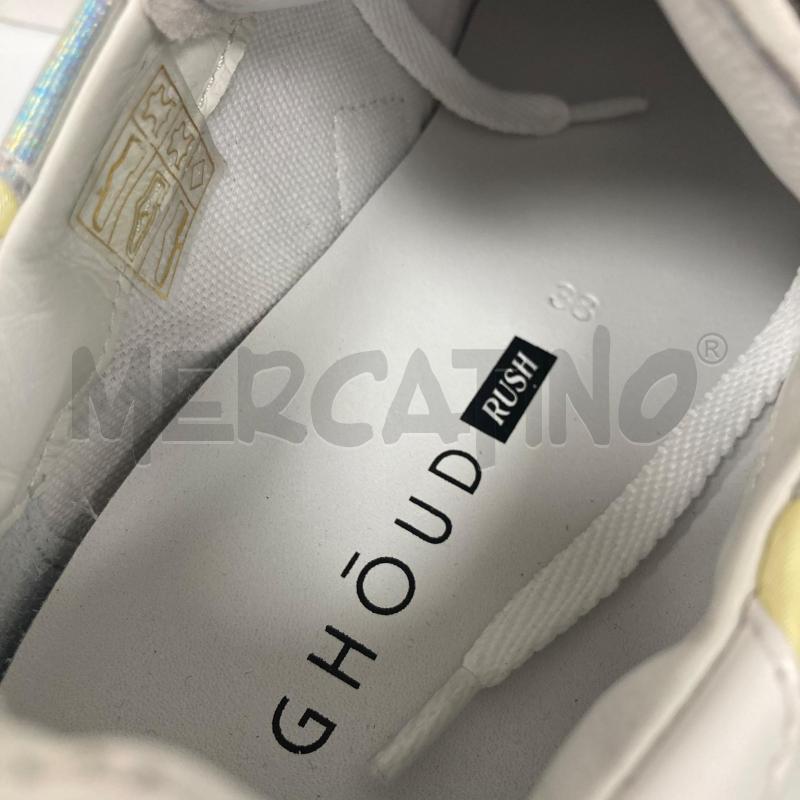SNEAKERS DONNA GHOUD GIALLE BIANCHE  | Mercatino dell'Usato Gazzada schianno 5