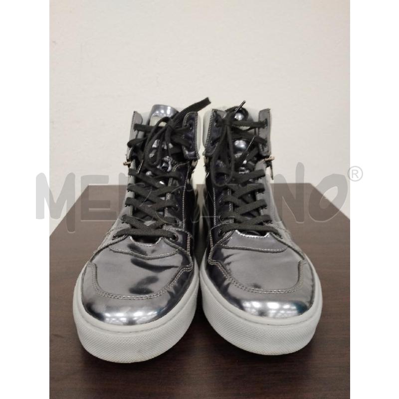 SNEAKERS DONNA HOGAN REBEL GRIGIO | Mercatino dell'Usato Gazzada schianno 2