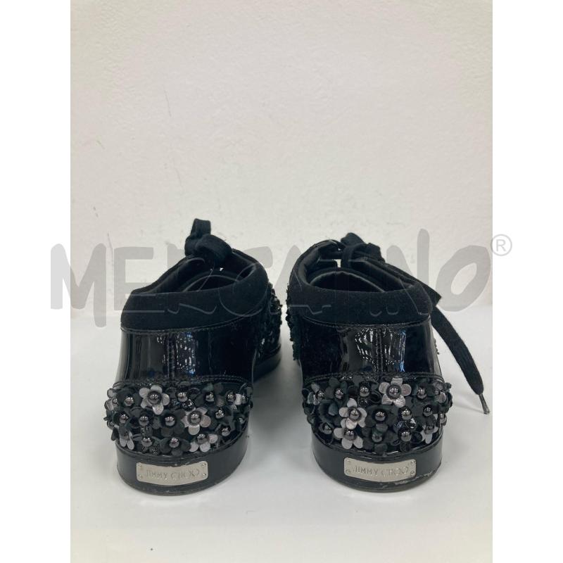 SNEAKERS DONNA JIMMY CHOO NERE FIORATE | Mercatino dell'Usato Gazzada schianno 3