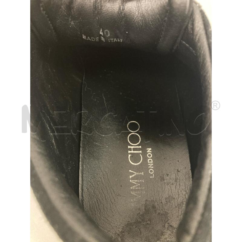 SNEAKERS DONNA JIMMY CHOO NERE FIORATE | Mercatino dell'Usato Gazzada schianno 5