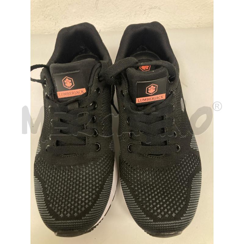 SNEAKERS DONNA LUMBERJACK NERE PARA BIANCA ROSA | Mercatino dell'Usato Gazzada schianno 2