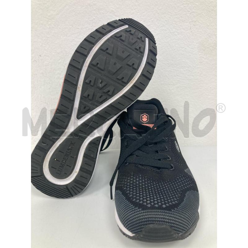 SNEAKERS DONNA LUMBERJACK NERE PARA BIANCA ROSA | Mercatino dell'Usato Gazzada schianno 5