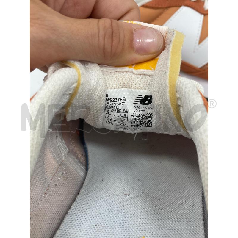 SNEAKERS DONNA NEW BALANCE ARANCIONI  | Mercatino dell'Usato Gazzada schianno 5
