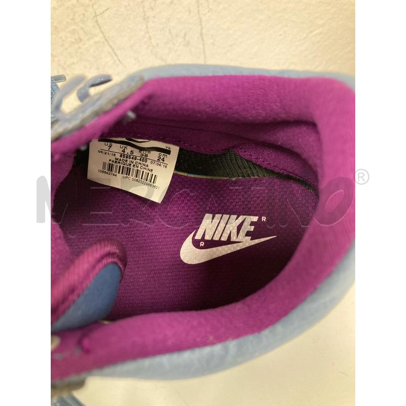 SNEAKERS DONNA NIKE AZZURRE  | Mercatino dell'Usato Gazzada schianno 5