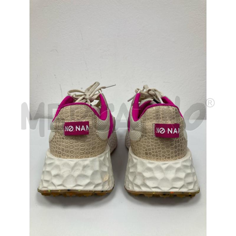 SNEAKERS DONNA NONAME BEIGE FUXIA | Mercatino dell'Usato Gazzada schianno 3