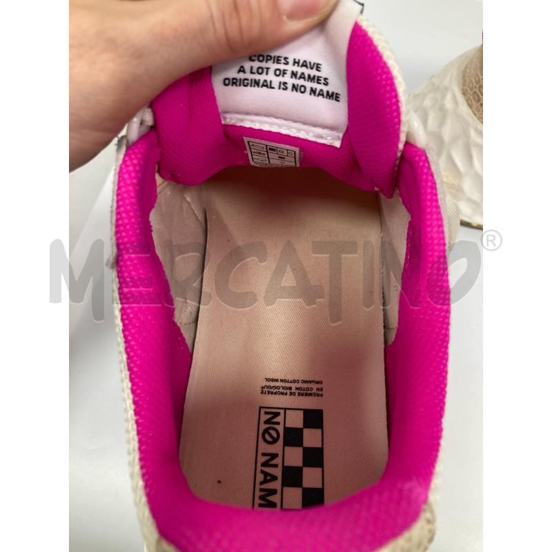 SNEAKERS DONNA NONAME BEIGE FUXIA | Mercatino dell'Usato Gazzada schianno 5