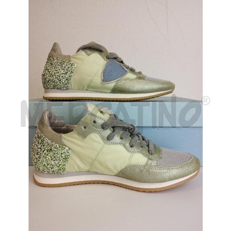 SNEAKERS DONNA PHILIPPE MODEL VERDE | Mercatino dell'Usato Gazzada schianno 1