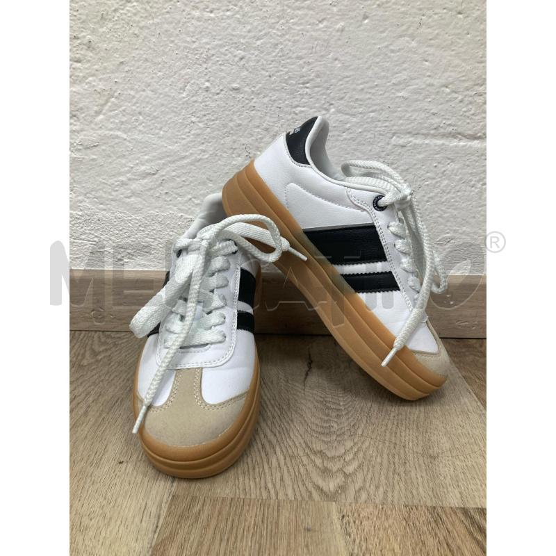 SNEAKERS DONNA RIFLE BIANCA NERA  | Mercatino dell'Usato Gazzada schianno 1