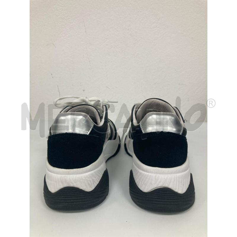 SNEAKERS DONNA ROBERTO CAVALLI NERE BIANCHE | Mercatino dell'Usato Gazzada schianno 3