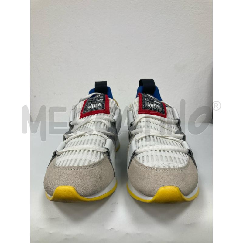 SNEAKERS DONNA SIXTYSEVEN BIANCHE GIALLE | Mercatino dell'Usato Gazzada schianno 2