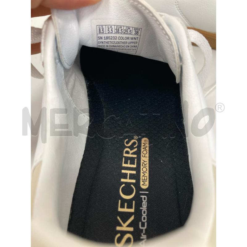 SNEAKERS DONNA SKECHERS BIANCHE | Mercatino dell'Usato Gazzada schianno 5