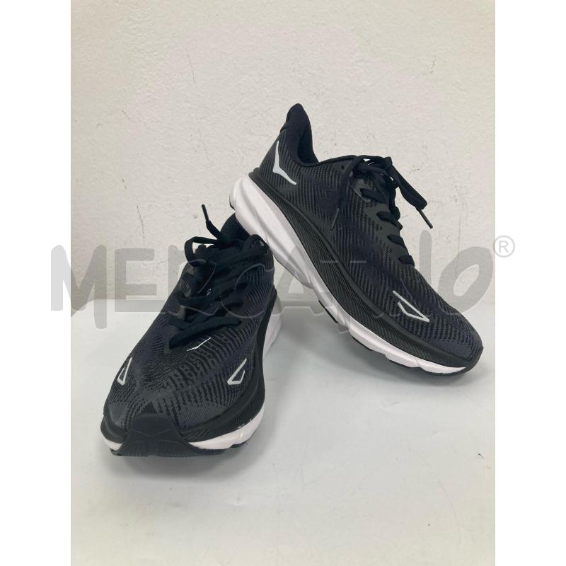 SNEAKERS HOKA NERE BIANCHE | Mercatino dell'Usato Gazzada schianno 1