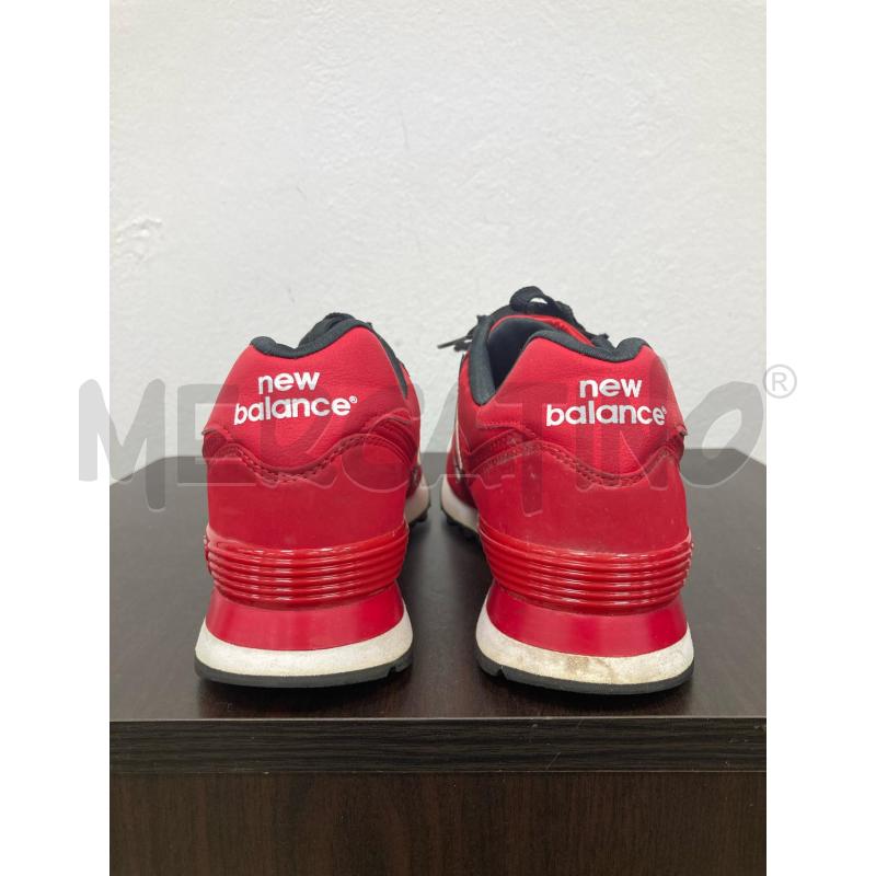 SNEAKERS NEW BALANCE ROSSE  | Mercatino dell'Usato Gazzada schianno 3