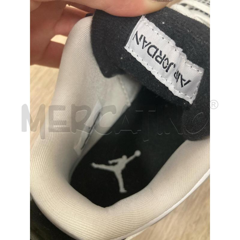 SNEAKERS NIKE AIR JORDAN BIANCHE GRIGIE | Mercatino dell'Usato Gazzada schianno 5