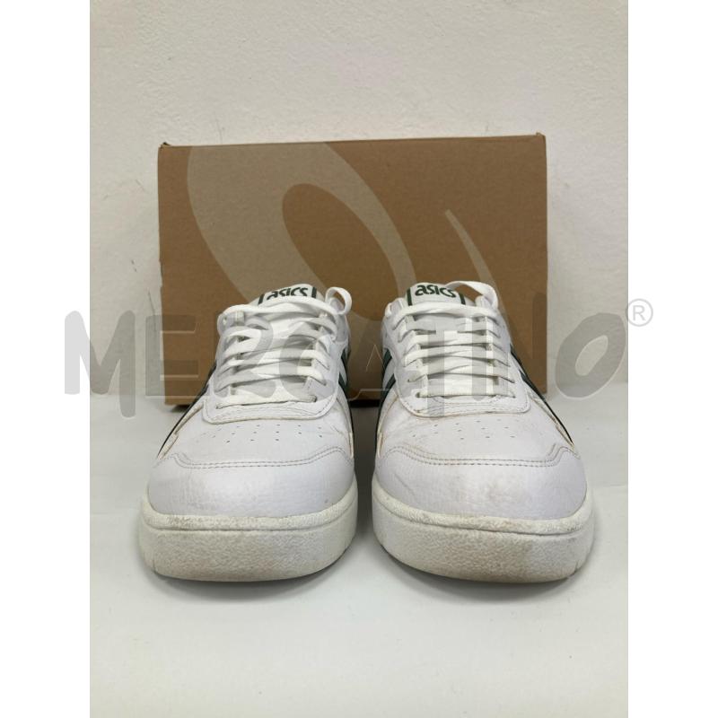 SNEAKERS UOMO ASICS BIANCHE LOGO VERDE | Mercatino dell'Usato Gazzada schianno 2