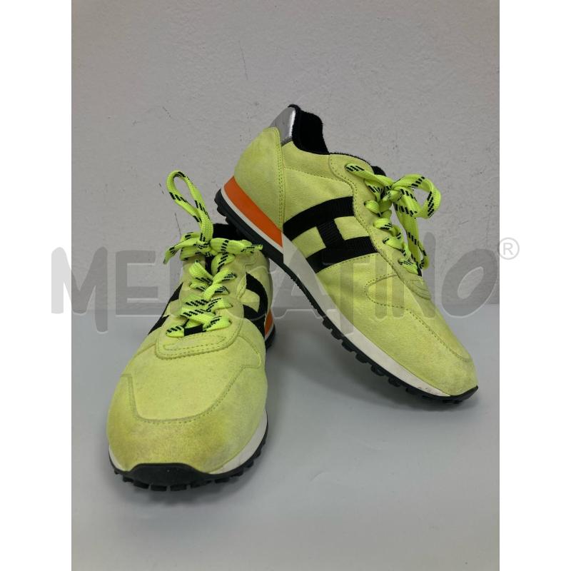 SNEAKERS UOMO HOGAN GIALLO FLUO | Mercatino dell'Usato Gazzada schianno 1